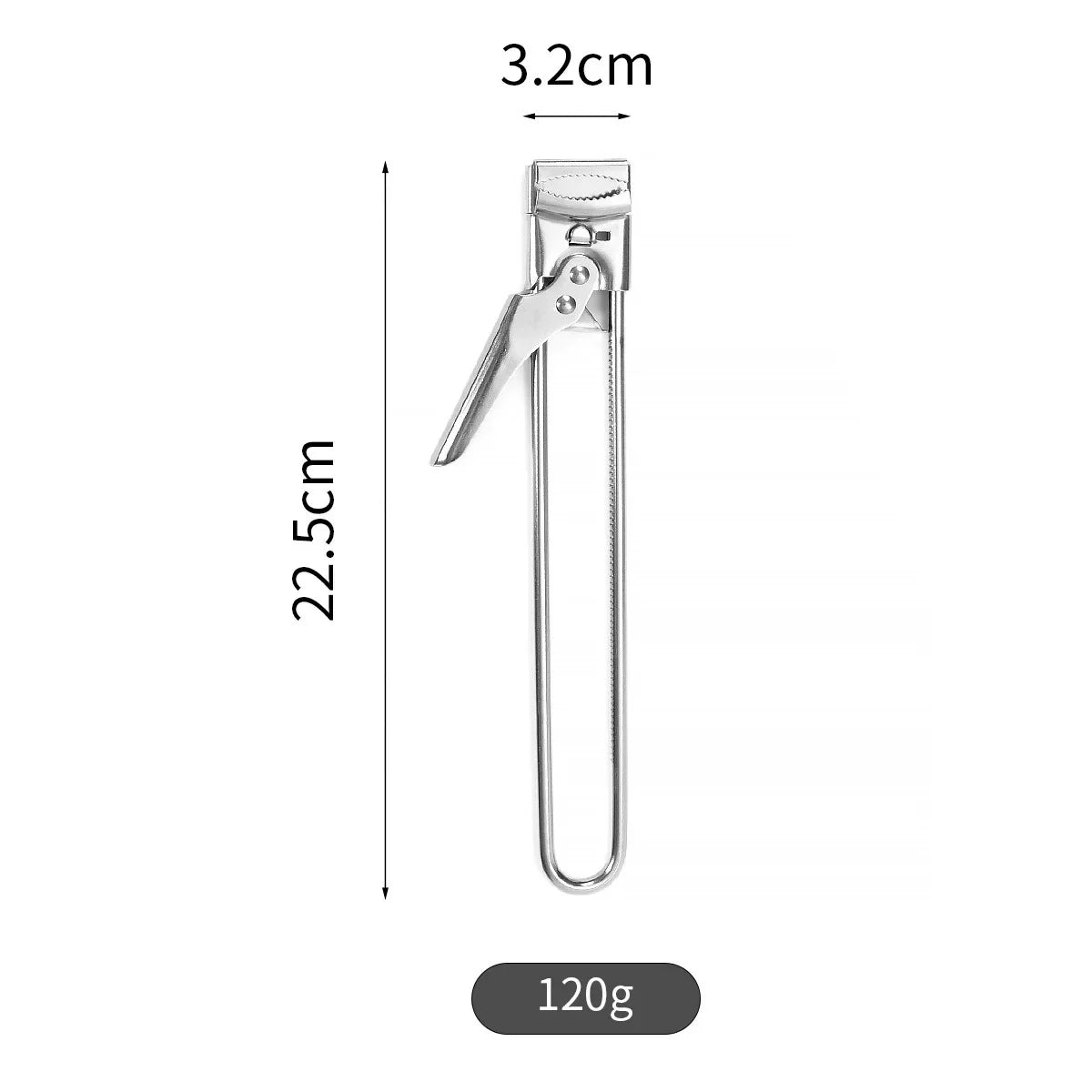 Adjustable Stainless Steel Jar & Bottle Opener – Multi-Function