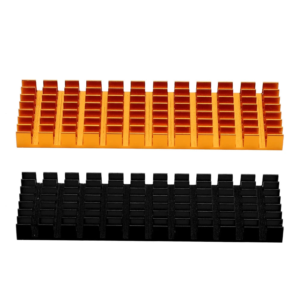 Cooling Fin Desktops M 2 SSD 2280 PCIE State Drive Heat Sink 70x22x6mm