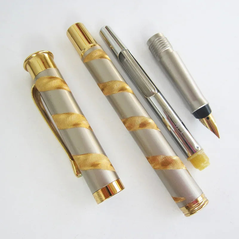 Old Vintage Rare Yong Sheng 820 Fountain Pen, FINE NIB Wth Metal Rods, Office, Daily Stationery Collection, New Zpaxo