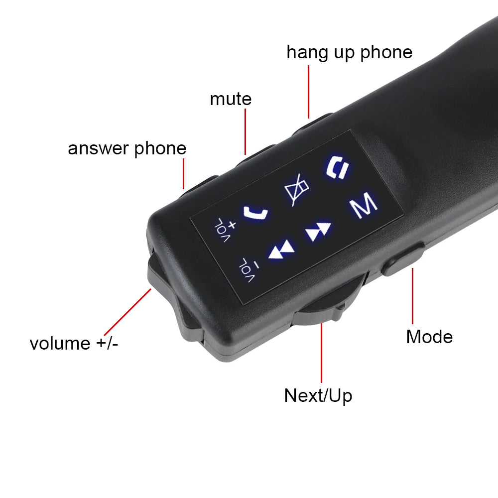 Remote Controller Car Steering Wheel Buttons 8 Keys 12V Wireless