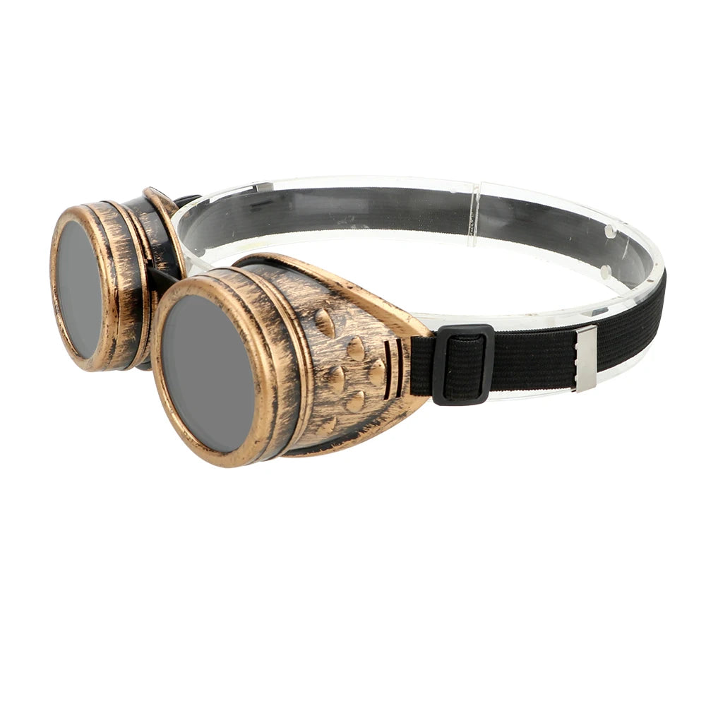 Retro Sun Glasses Windproof Steampunk Welding Punk Gothic Sunglasses
