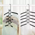Multi-Tier Hanging Closet Hanger With Hooks Space-Saving Organizer For Closet Coats Shirts Dresses Jackets Hanging Storage Zpaxo Default Title