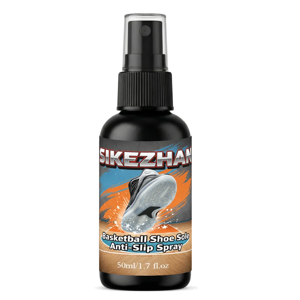 SIKEZHAN Basketball Shoe Grip Spray - Anti-Slip Traction Enhancer for Sneaker Soles - Instant Court Grip & Stop Sliding Zpaxo 50ml