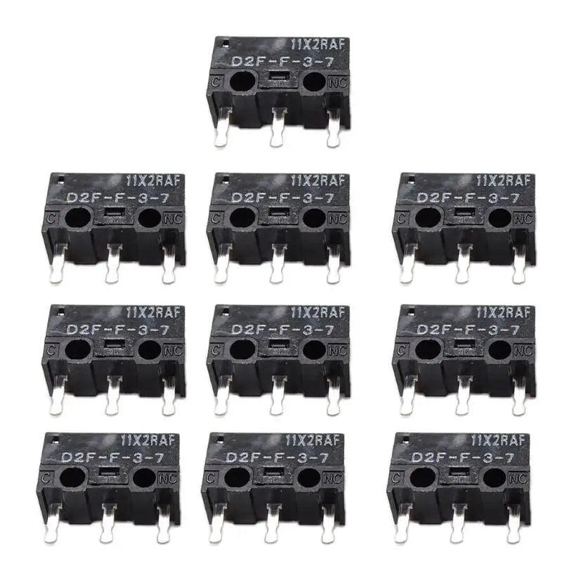 652F 2 Mouse Micro Switches D2FC D2F-F-3-7 20M Clicks Button Zpaxo