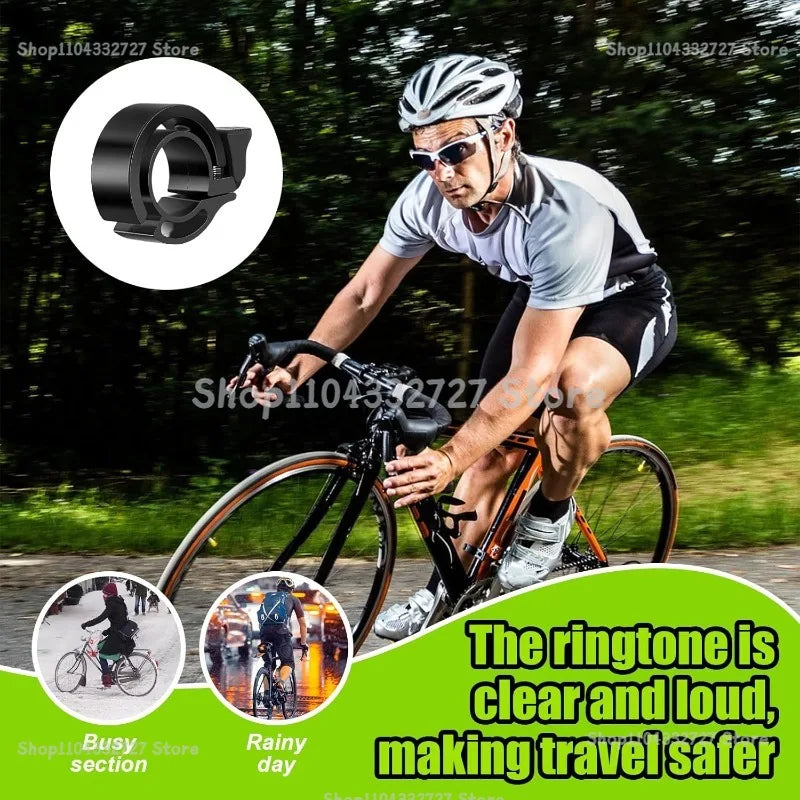 1/2/3pc Bicycle Bell MTB Bicycle Horn Alloy Bike Ring Sound Beep Timbre Alarm Cycling Handlebar Call Bicycle Accessories Zpaxo
