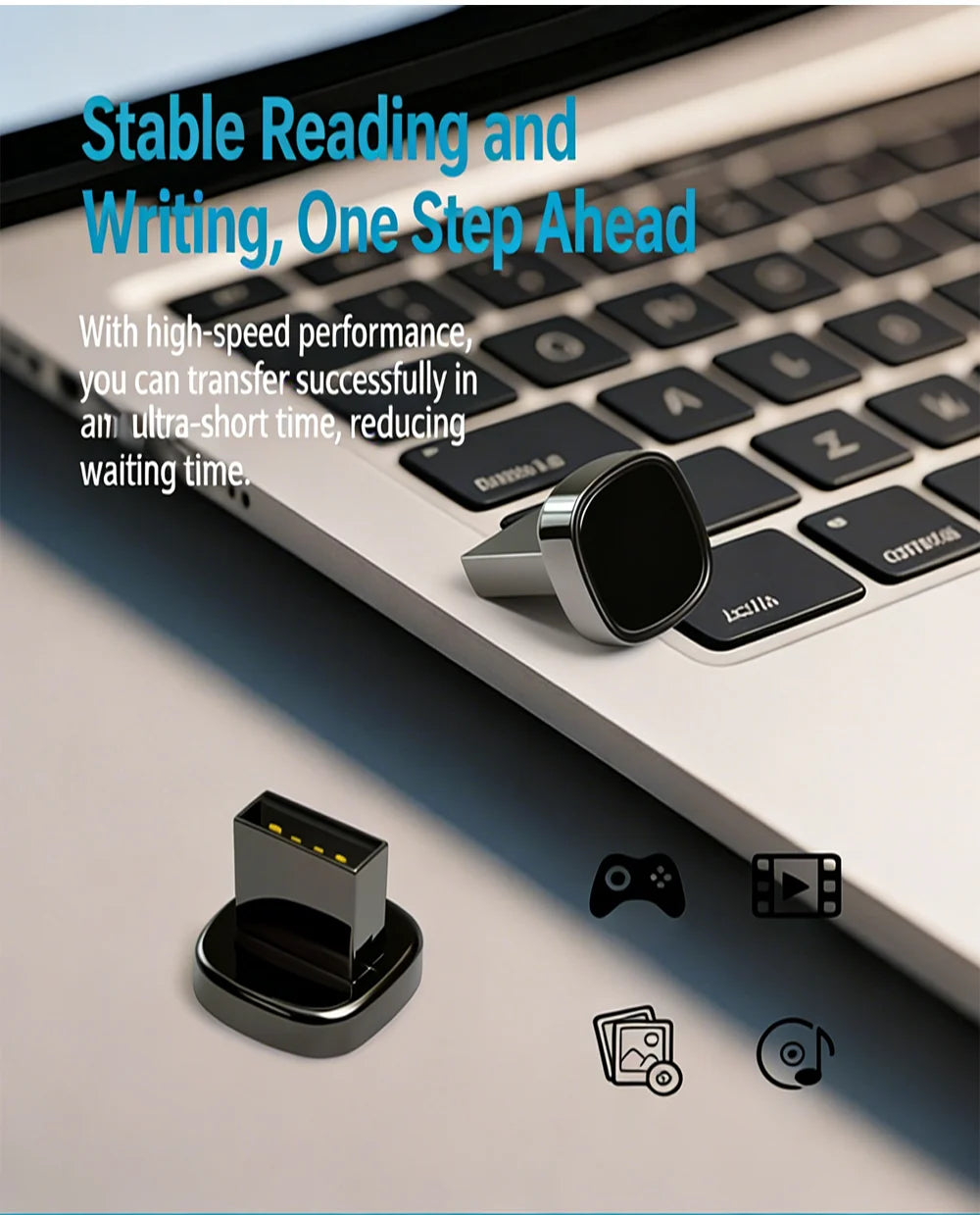 ZSUIT Car 10pcs USB 2.0/3.0 Pen-Style Flash Drive 64GB/128GB USB Storage Stick Flash Drive USB Drive Metal USB Flash Drive Zpaxo