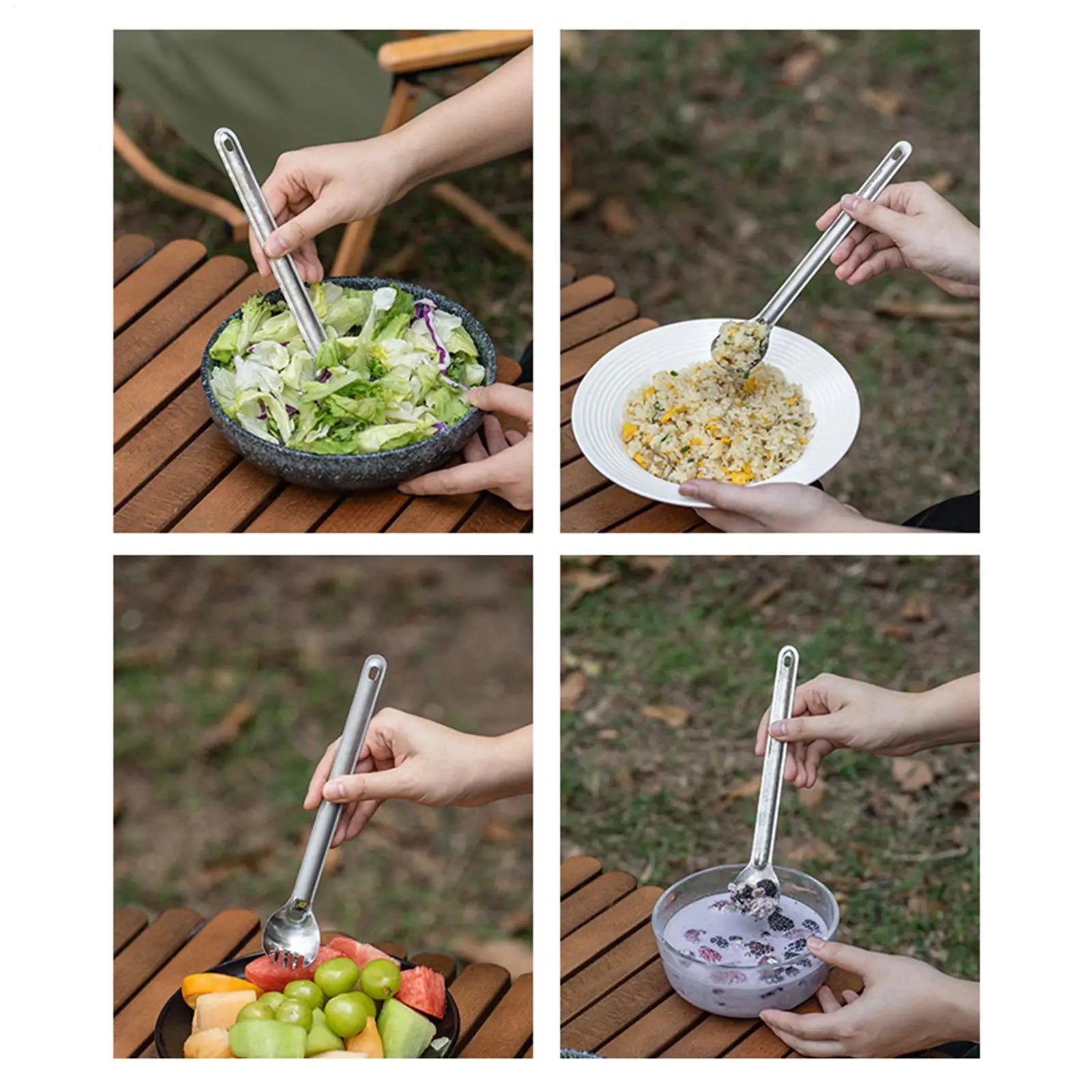 Coffee Scoop Heat Resistant Kitchen Cutlery Spork Rice Spoon Tea Milk