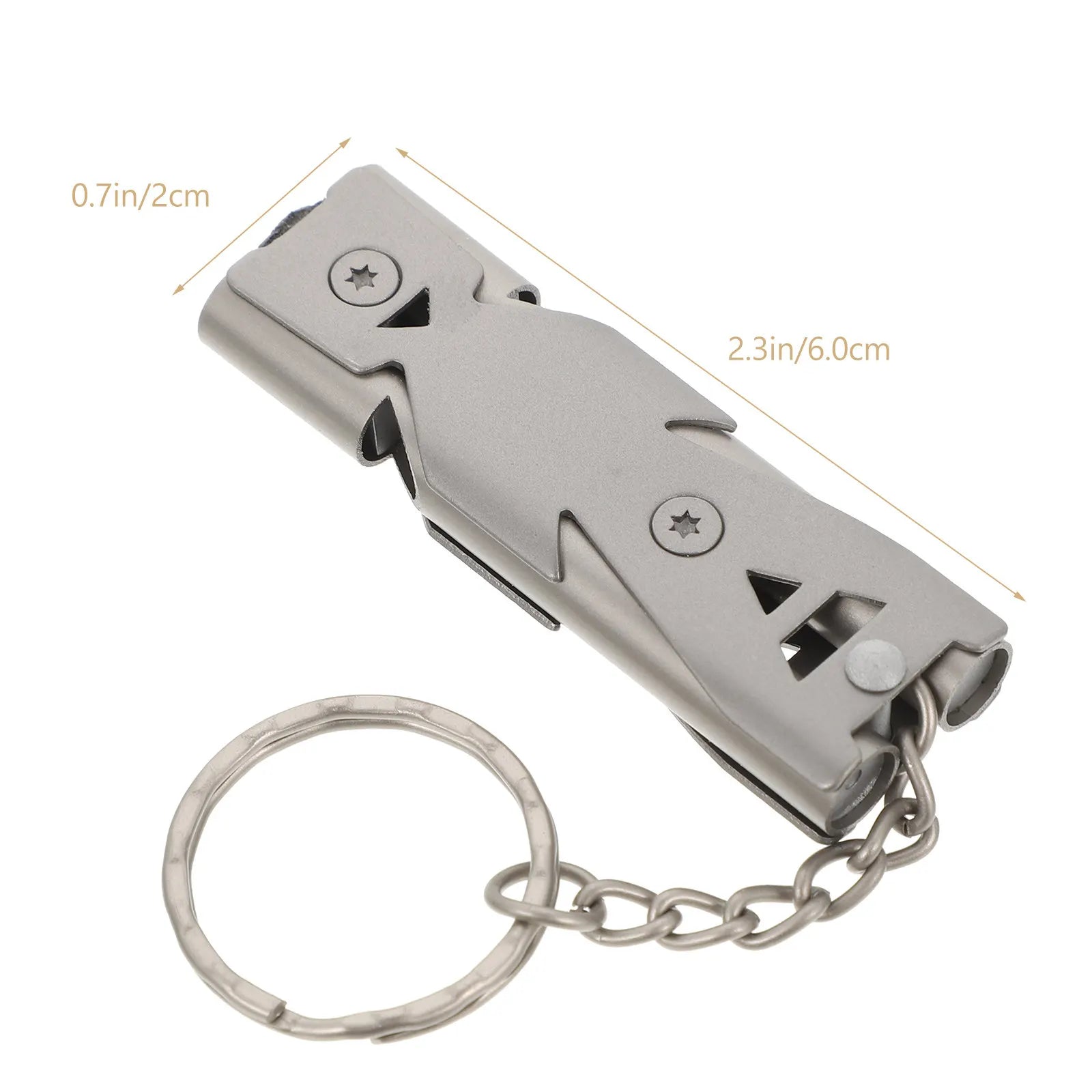 Professional Bird Whistle Stainless Steel Training Parakeet Parrot