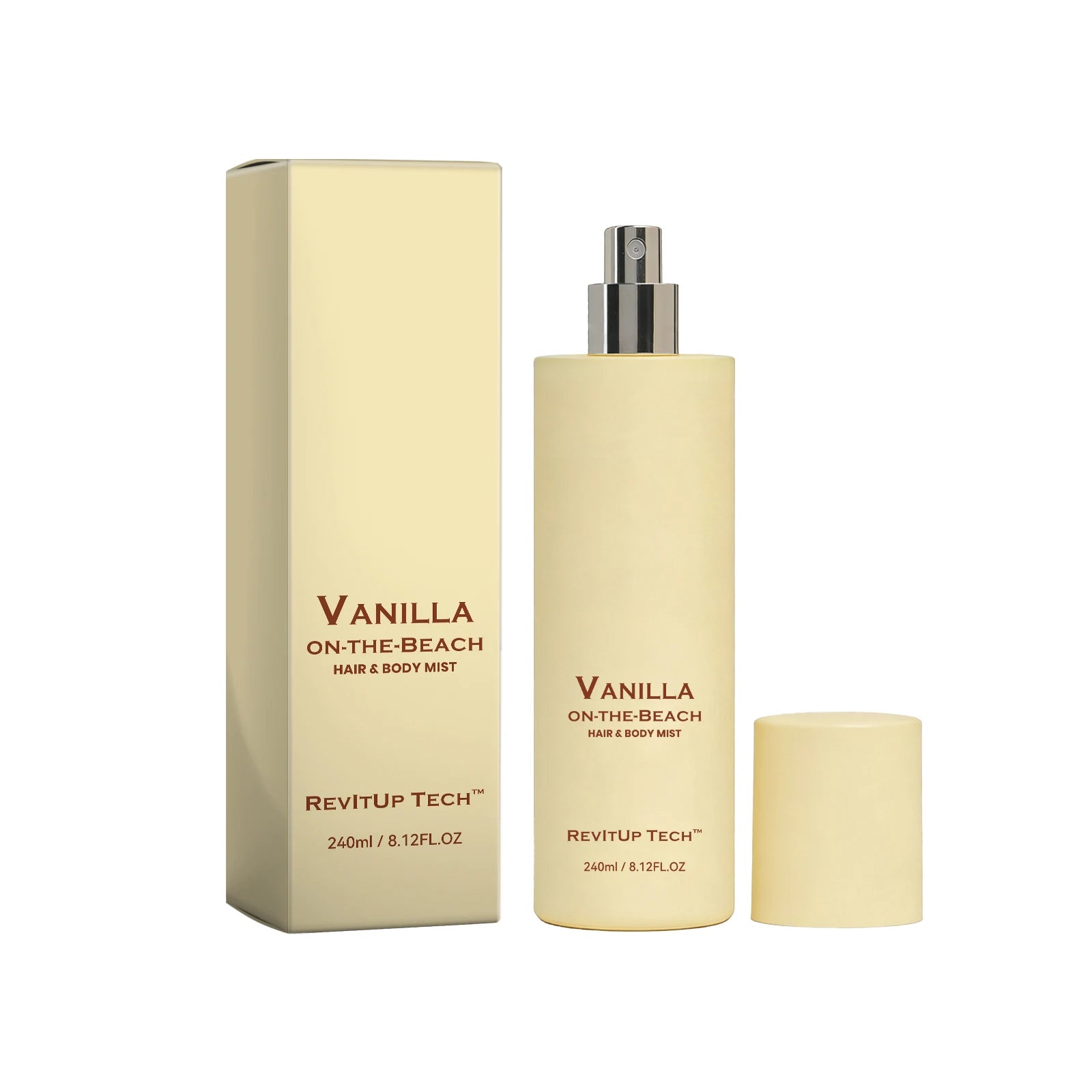 Vanilla Beach Fragrance Spray, naturally fresh with delicate and elegant lingering scent, everyday romantic charm, portable frag Zpaxo 1pcs