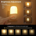 Wall Mount Night Light, with 5 Levels of Brightness and Dusk to Dawn Light Sensor, Children's Night Light for Children's Rooms, Zpaxo UK