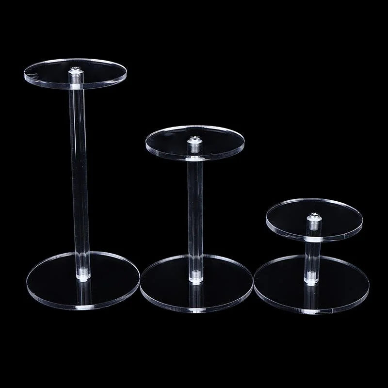 CMTransparent Acrylic Tiered Round Display Stand Anime Figures Model