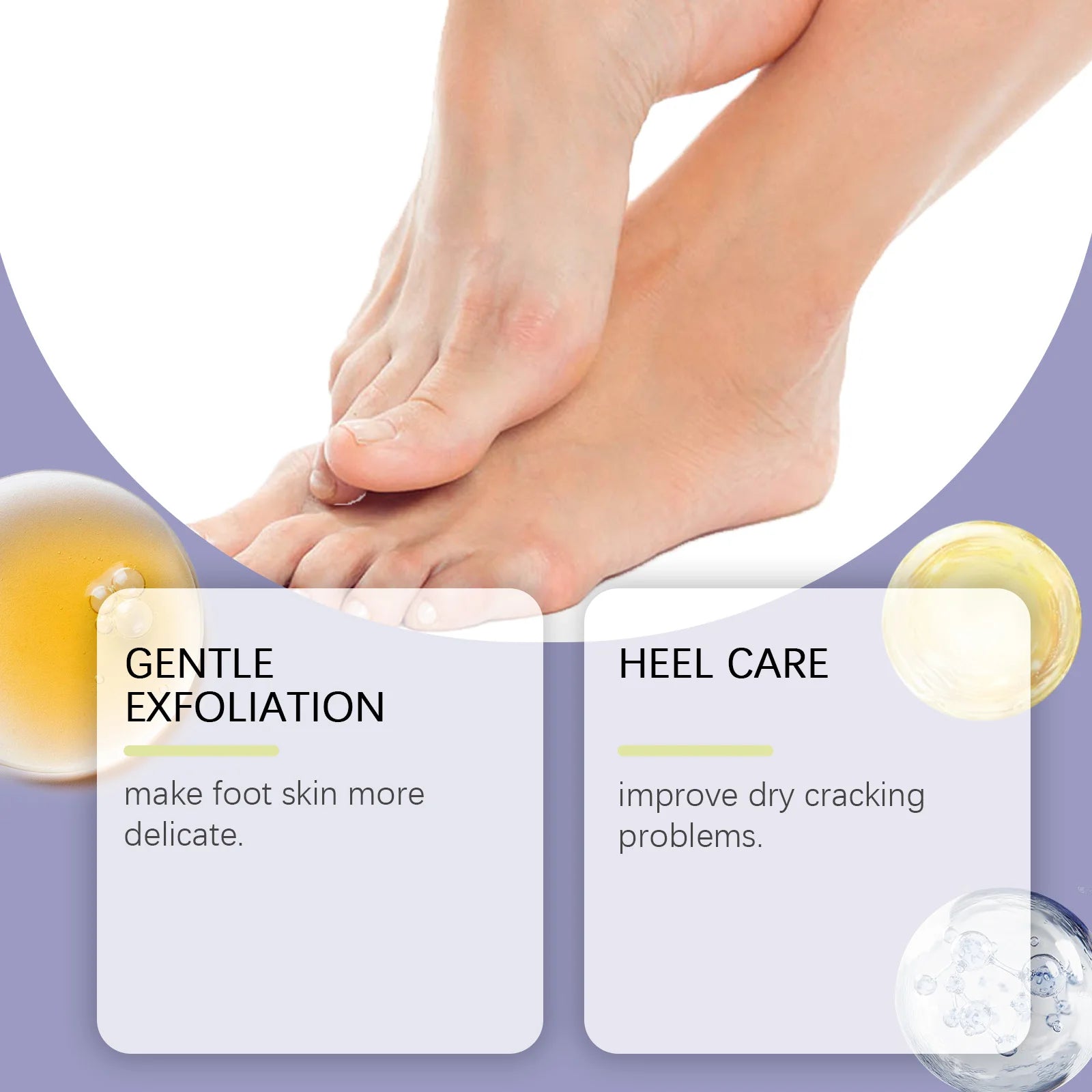 Exfoliating Foot Scrub with Bamboo Charcoal Sea Salt Dead Skin Removal Soften Feet Skin Deep Cleansing Feet Smoothing Care Zpaxo