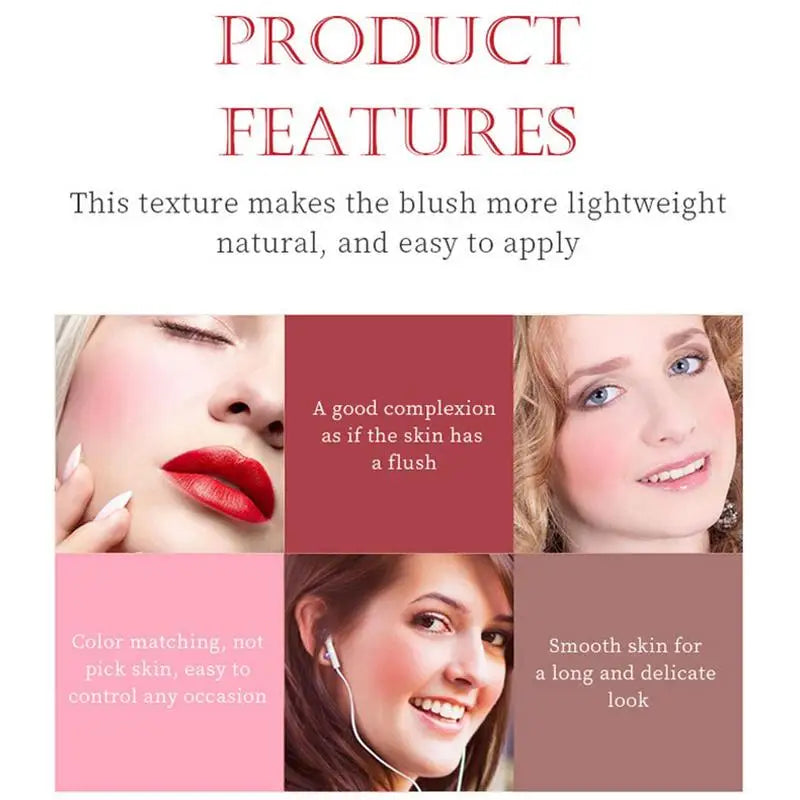 Cream Blush Stick – Matte, Hydrating & Long-Wearing Cheek Tint Cream Blush Stick Zpaxo