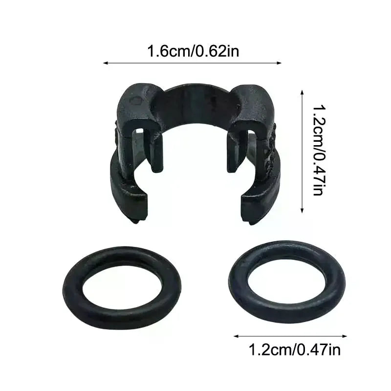 1 Set A/C Condensor Hard Line Lock Clamp Clip For Camry Corolla RAV4 88718-1E150 Air Conditioning Duct Buckle Zpaxo