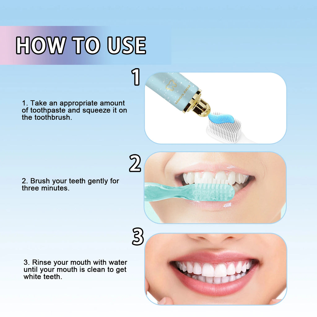 Jaysuing Nicotinamide Whitening Toothpaste – Stain & Enamel Care Whitening Toothpaste Zpaxo