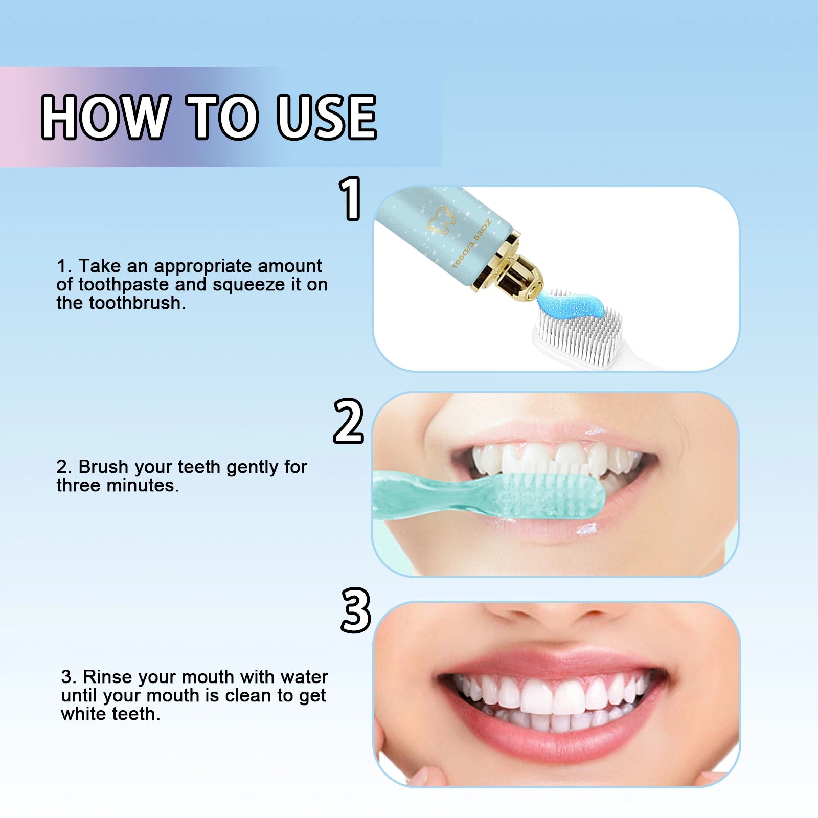 Jaysuing Nicotinamide Whitening Toothpaste – Stain & Enamel Care Whitening Toothpaste Zpaxo