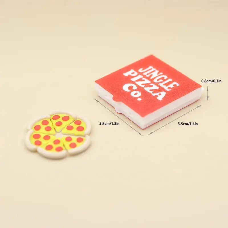 1 12 Dollhouse Simulation Mini Pizzas Model Pizza Box Kitchen Food Zpaxo one size