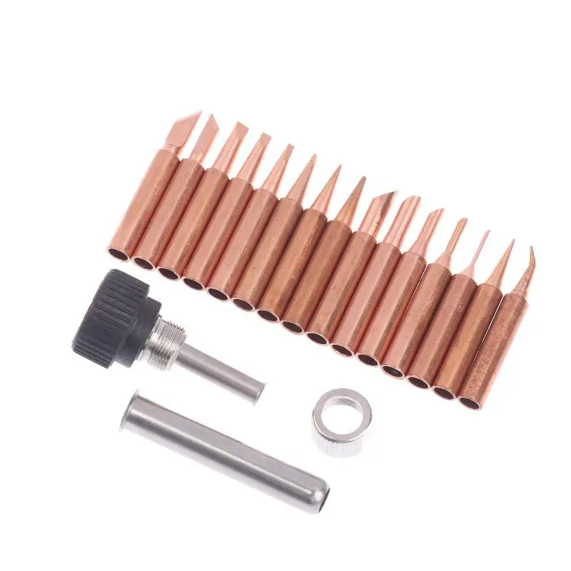 Durable 900 Pure Copper Non-magnetic Soldering Tip for Electric Soldering Iron. Zpaxo A2