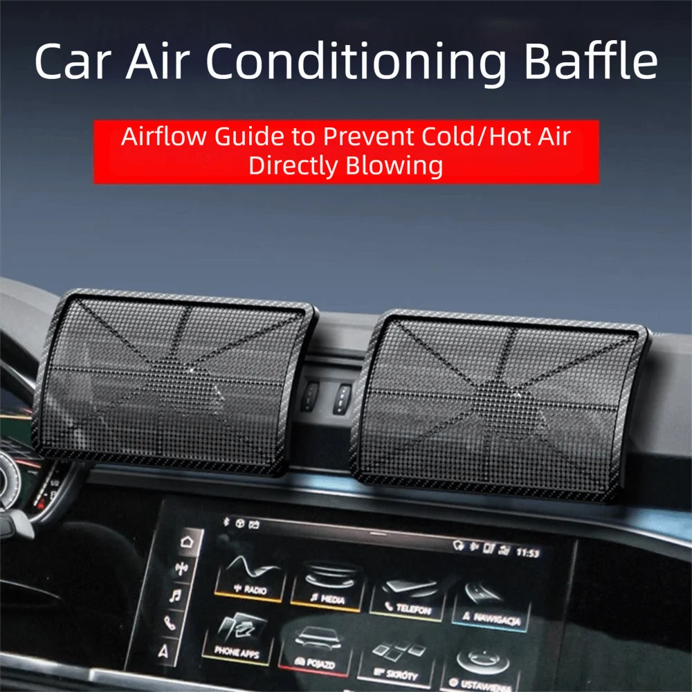 Retractable Clip Car Air Conditioning Wind Shield Adjustable Zpaxo