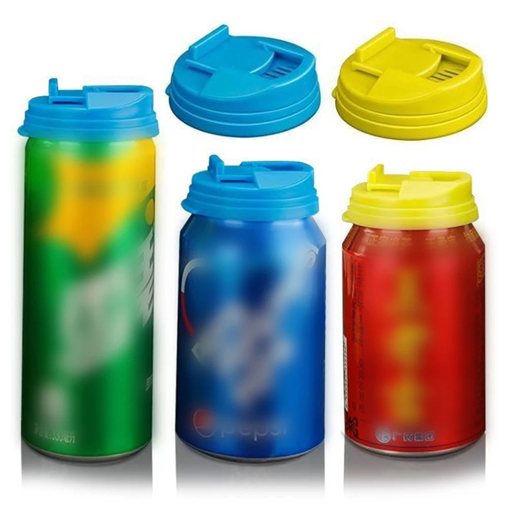Reusable Leakproof Beverage Can Lid Can Cover Soda Beer Coke Drink Can Lids Protector Zpaxo