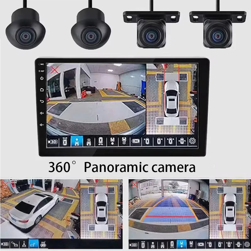 SN662 3D 360 Panoramic Car Camera WDR 8K AHD1080P Sensor Android Zpaxo