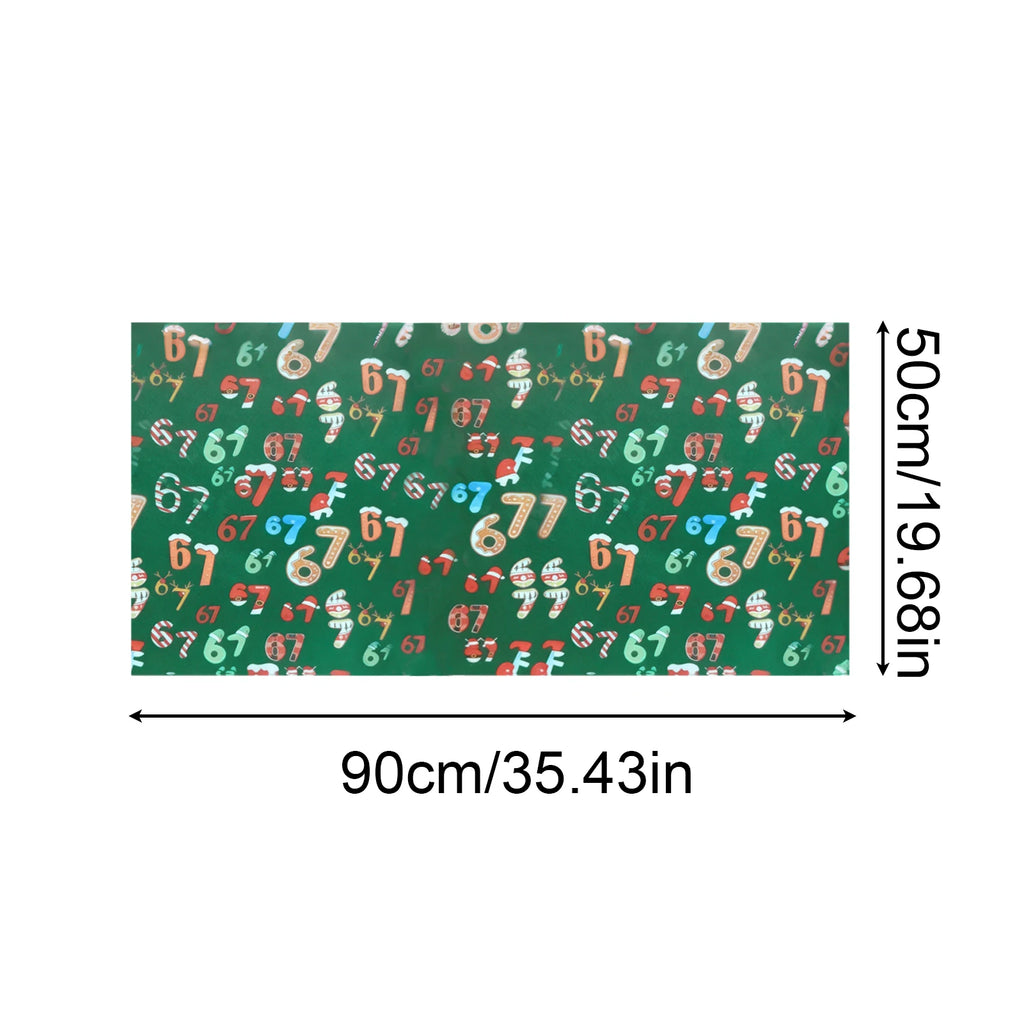Christmas Wrapping Paper Roll 67 Patterns Gag Wrap Fun Wide Festive