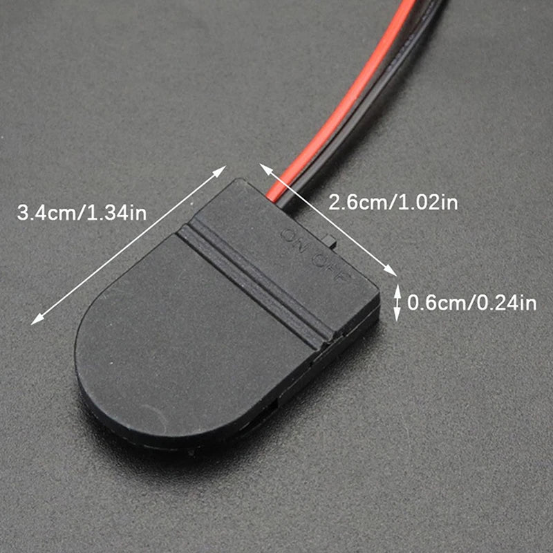 Single Slot 3V CR2032 CR 2032 Button Coin Cell Empty Battery Holder