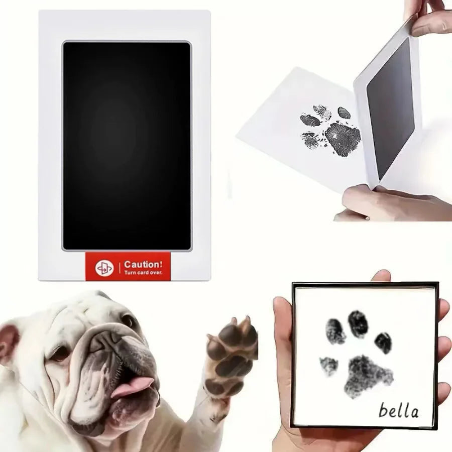 Baby Handprint Footprints Ink Pads Safe Non-toxic No-touch Skin