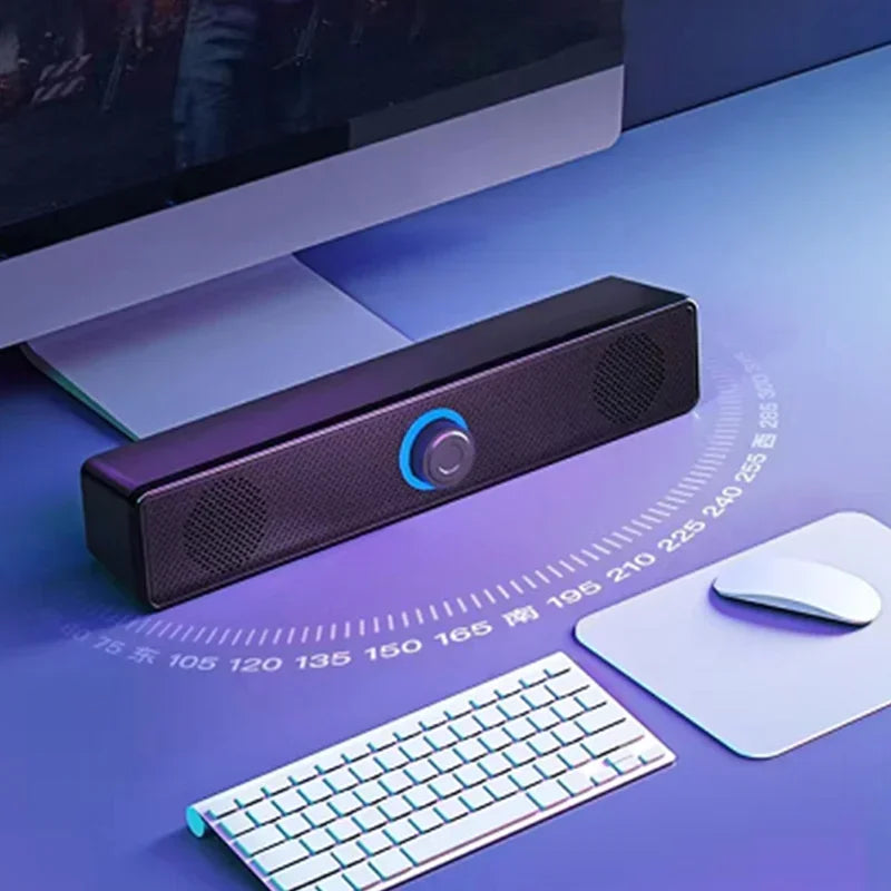 Bluetooth 4D Surround Speaker Home Theater Sound System Computer Soundbar For TV Subwoofer Wired Stereo Strong Bass Zpaxo