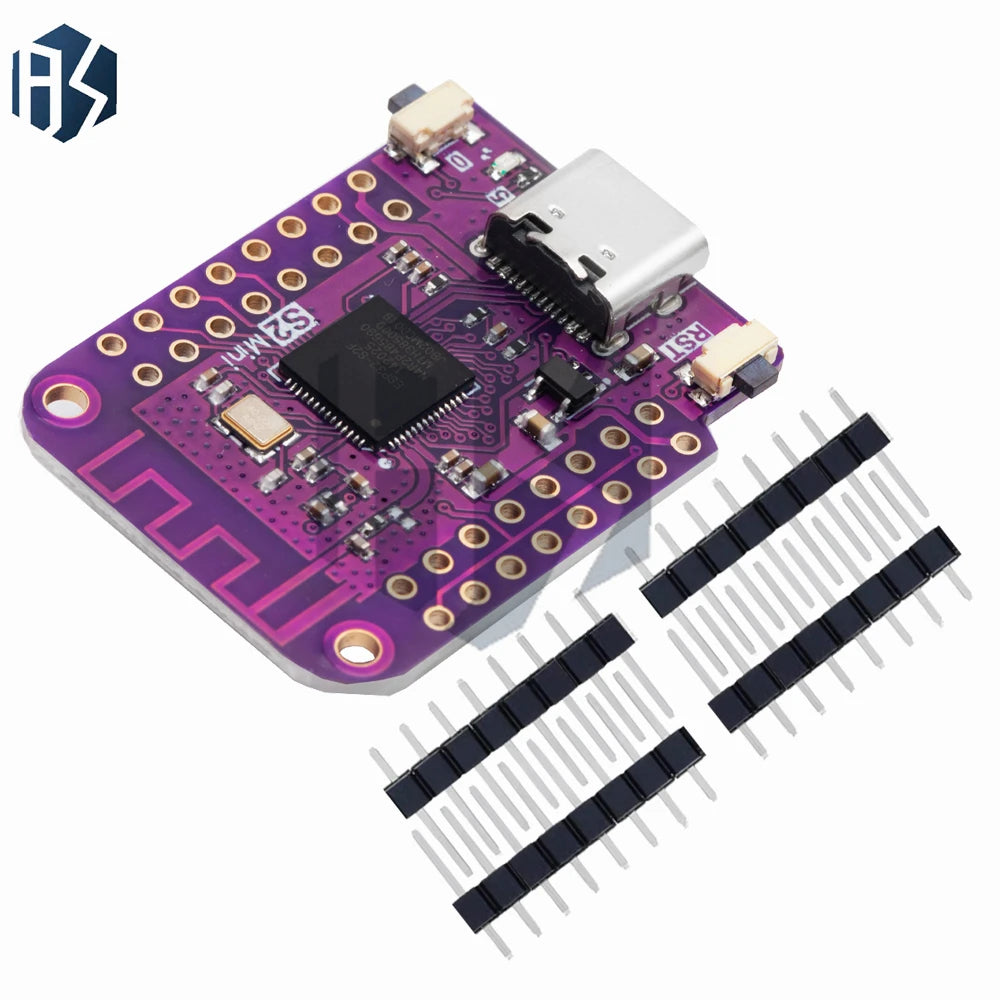 ESP32-S2 Mini Iot Development Board ESP32-S2FN4R2 Wi-fi 4 802 11 B G Zpaxo