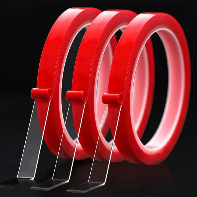 Double Sided Tape Strong Fixation Transparent Tape Waterproof No Traces High Viscosity Self Adhesive Tapes Fixed Stickers Zpaxo