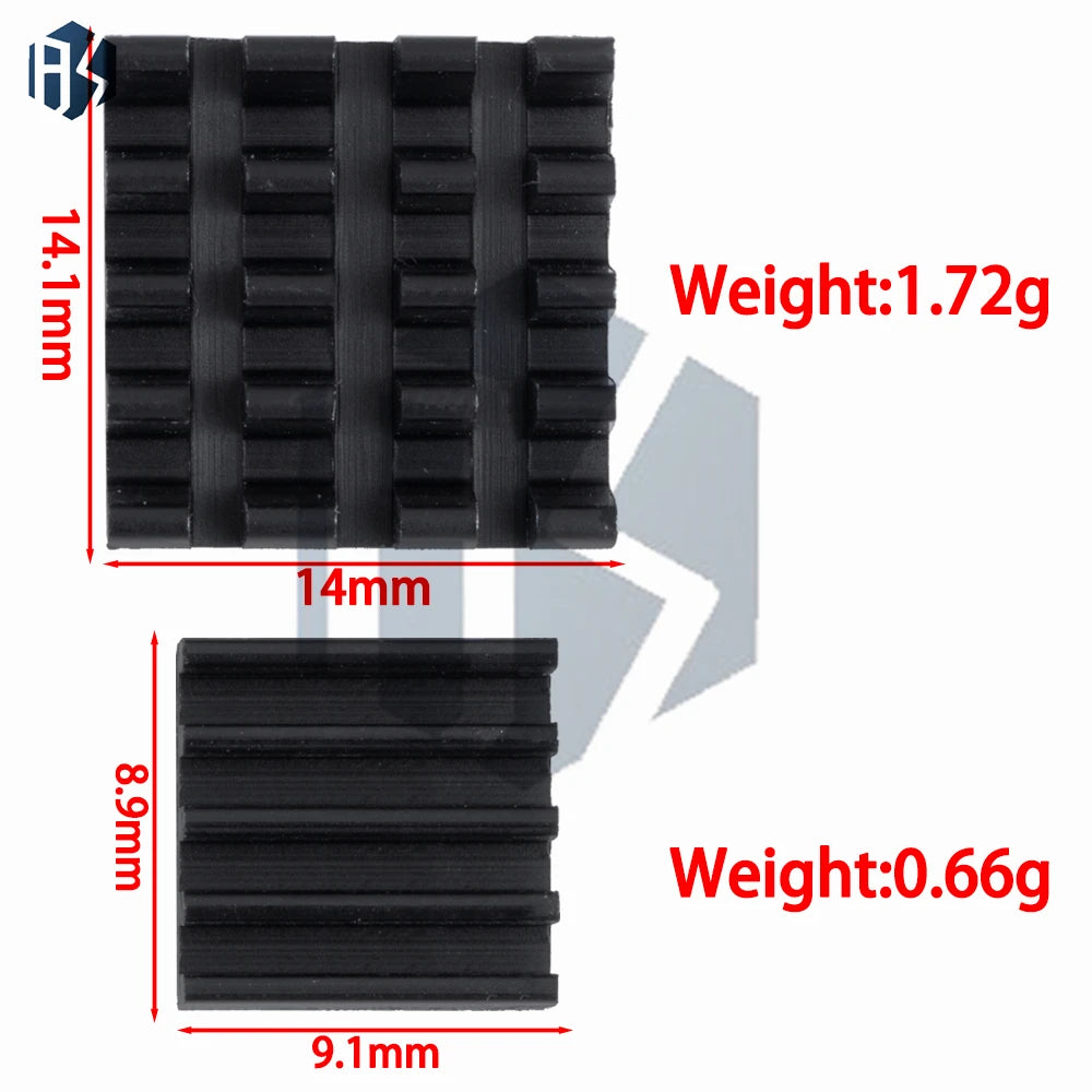Aluminum Heatsink Cooling Efficiency Thermal Dissipation Module Zpaxo