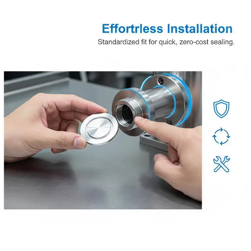 Beer Brew Pipeline Fitting SUS304 Stainless Steel KF10 KF16 KF25 KF40 Zpaxo