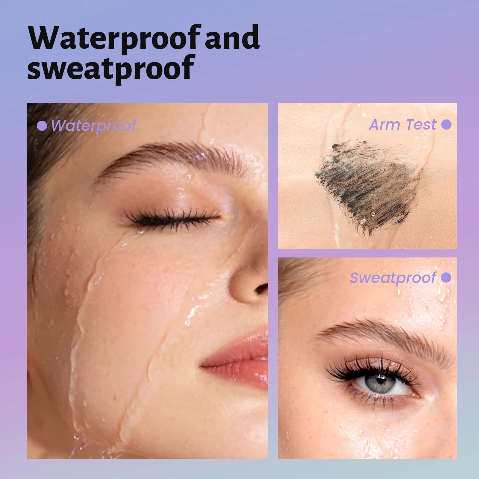 Thick Curly Mascara Waterproof Non Tarnishing