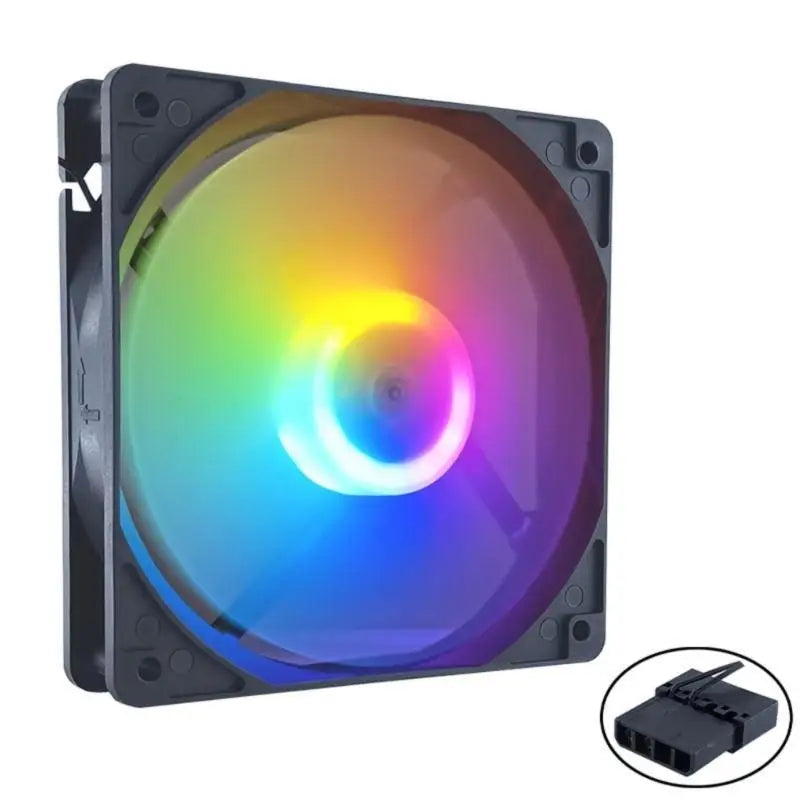 652F 4Pin Quiet Case Cooling Fan LED Lighting Optimized Design Zpaxo