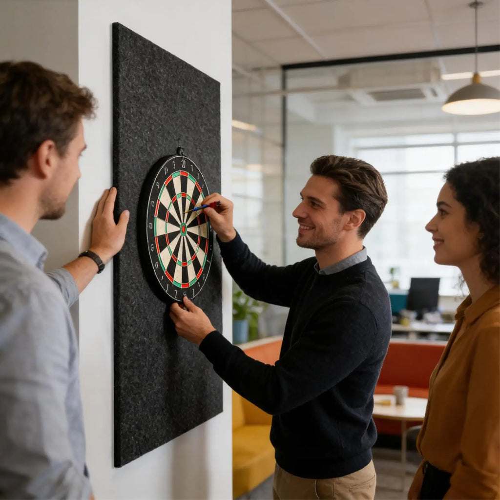 Dart Board Wall Protector Felt Surround Backboard Dartboard