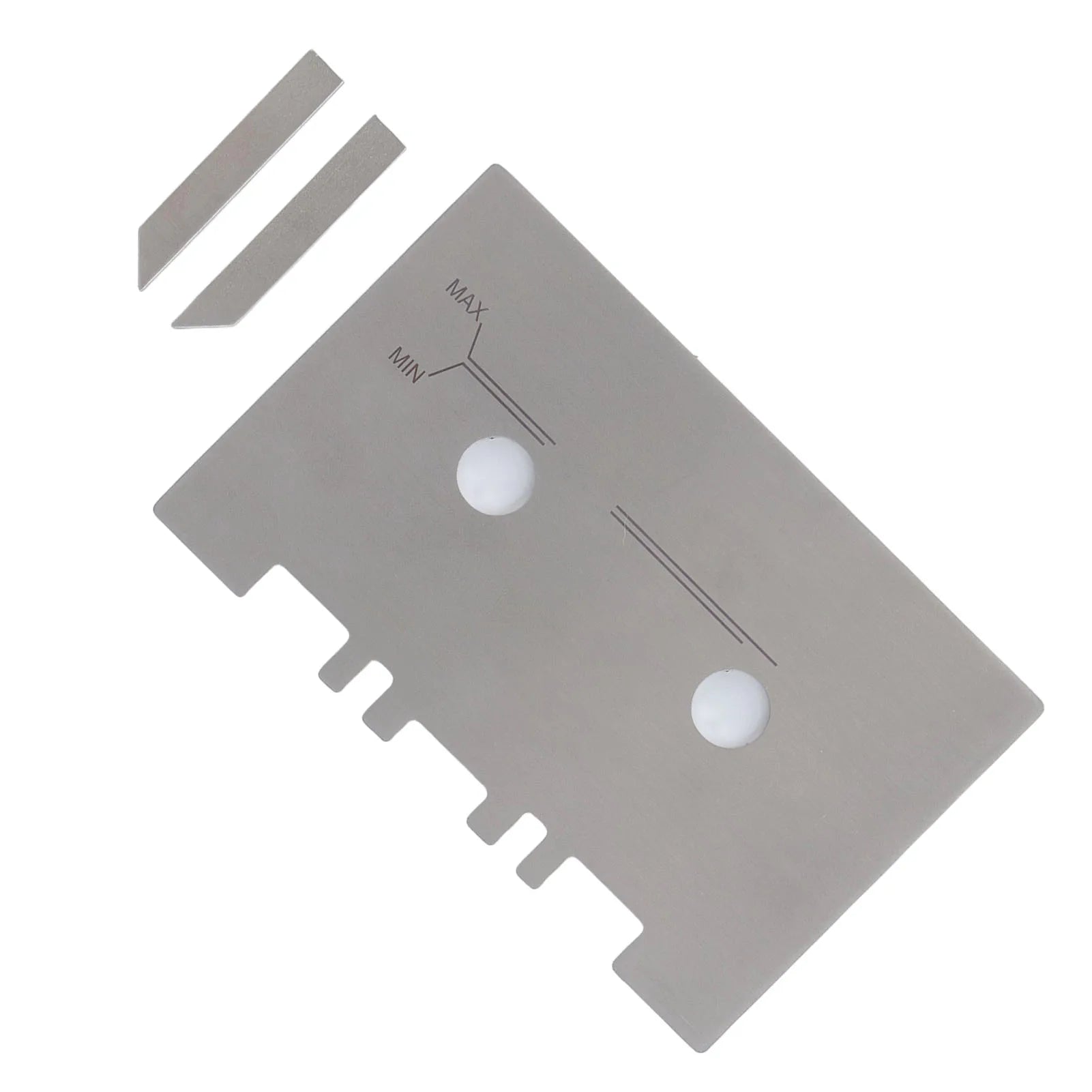 Head Gauge Mechanical Alignment Silver Cassette Stainless Steel