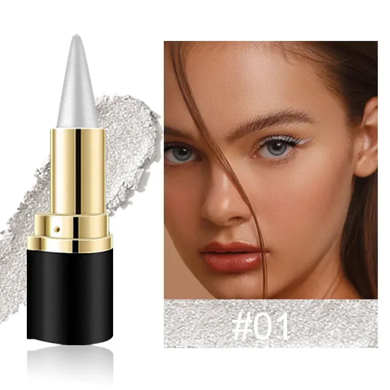 Waterproof Matte Eyeliner Gel Fast Drying Smudge Proof Long Lasting Zpaxo 01