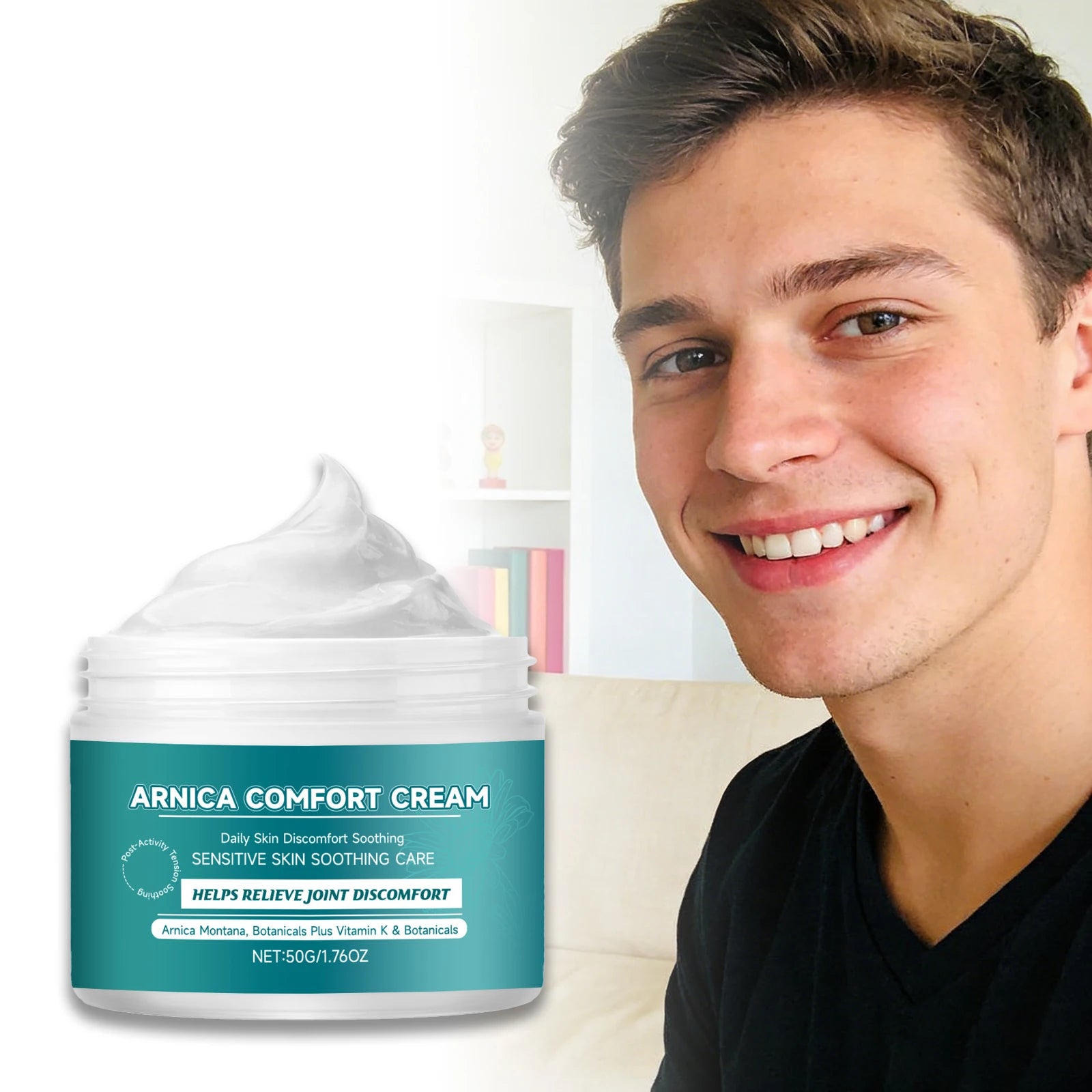 Herbal Skin Comfort Cream – Soothe Muscle & Joint Relief 50g Herbal Skin Cream Zpaxo