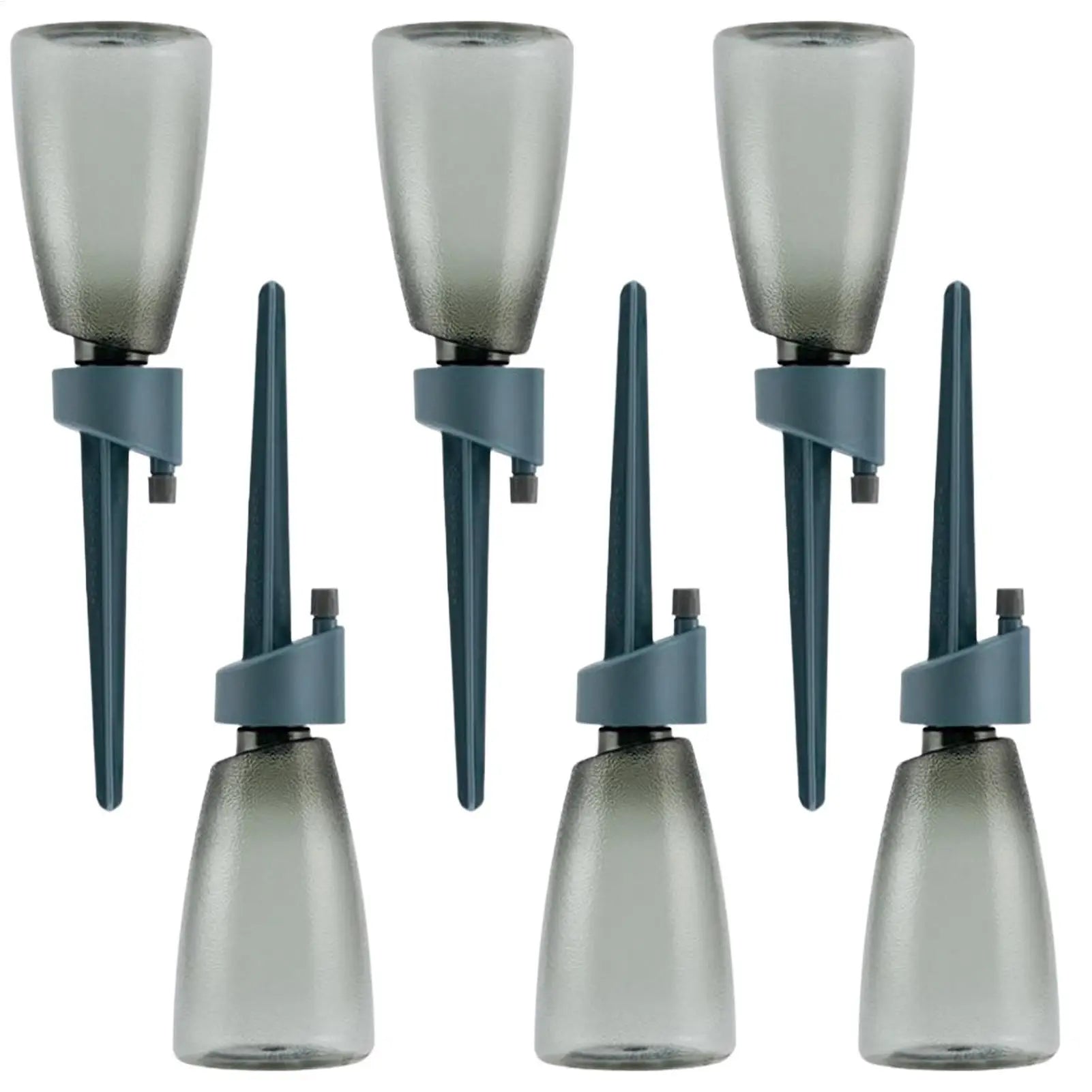 6-Pack Self-Watering Drip Irrigation Spikes | Auto Plant Feeder Drip Irrigation Spikes Zpaxo