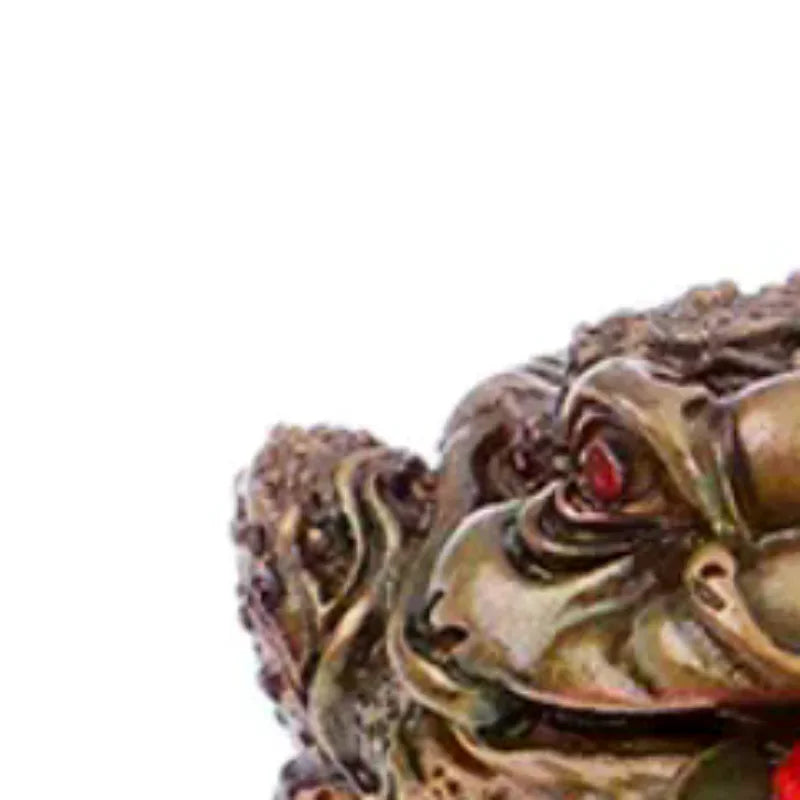 Frog Toad Coin Ornaments Lucky Feng Shui Money Fortune Chinese Zpaxo