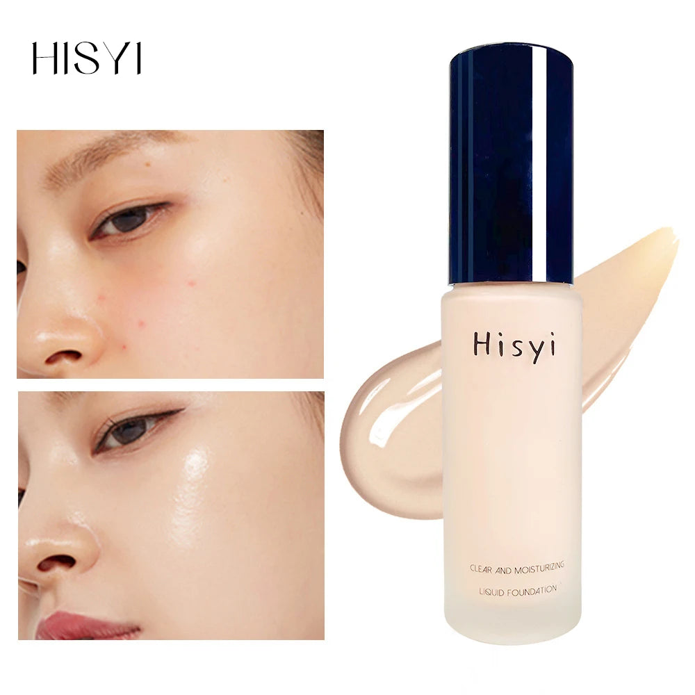 HISYI Moisturizing contour foundation whitening waterproof and sweat-proof makeup concealer long-lasting makeup cosmetics Zpaxo