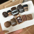 10Pcs Coffee Chocolate Simulation Food Fridge Magnets Whiteboard Stickers Refrigerator Decorative Magnets Kitchen Home Decor Zpaxo 10Pcs