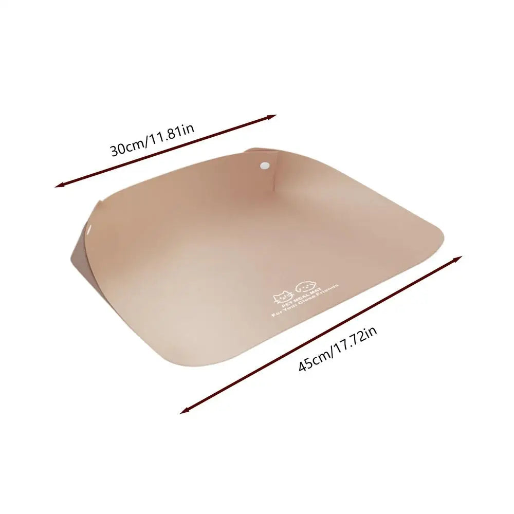 Cat Feeding Mat Large Waterproof Non-slip Water Bowl Pet Mats Dogs