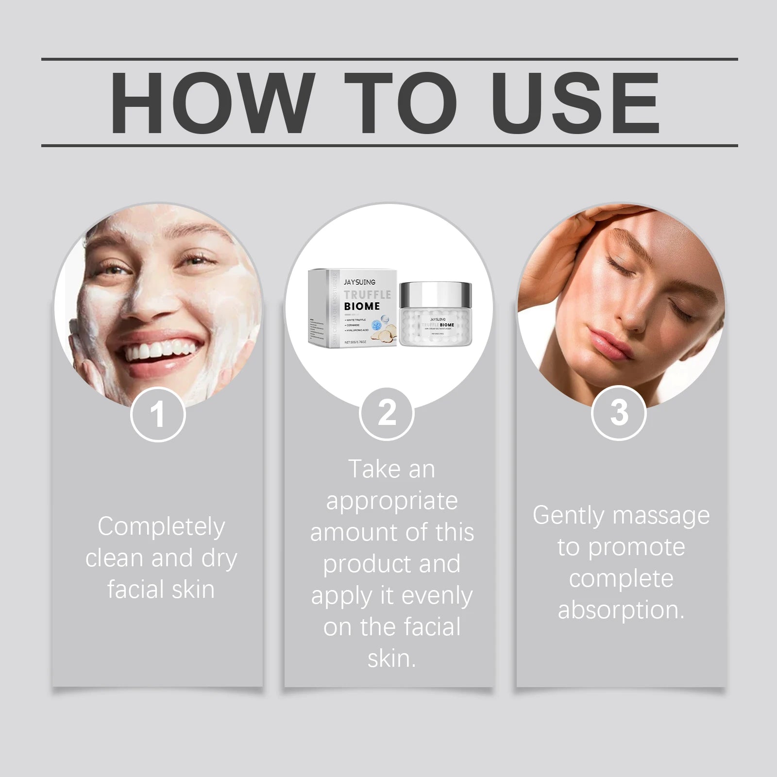 White Truffle Anti-Aging Moisturizing Face Cream 50g | Jaysuing Anti-Aging Face Cream Zpaxo