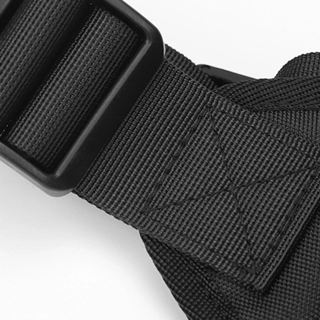 Sports Hiking Chest Bag Reflective Strips Water-resistant Waist Front