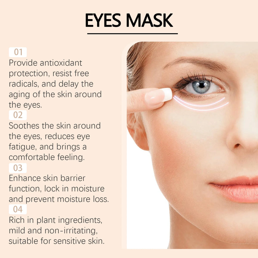 Jaysuing Coffee Eye Mask – Dark Circles, Anti-Aging, Hyaluronic Acid Eye Mask Patches Zpaxo