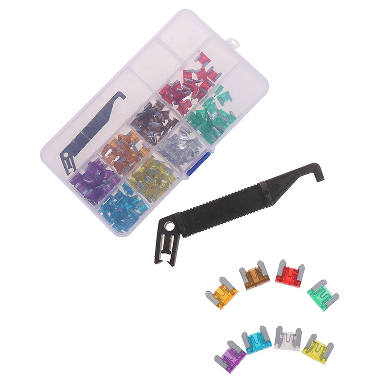 Car Blade Fuses Assortment Automotive Replacement Low Profile Mini