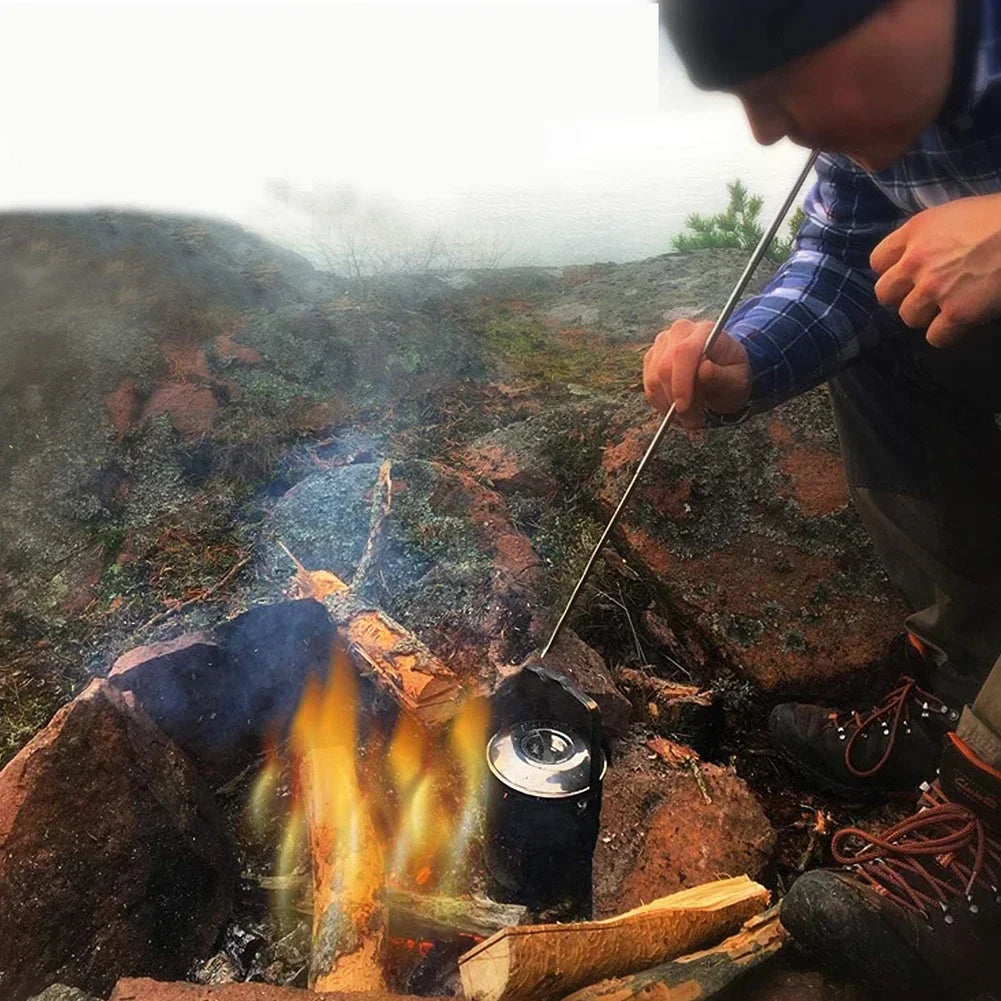 Telescopic Camping Fire Blower Blowpipe | Portable Outdoor Tool