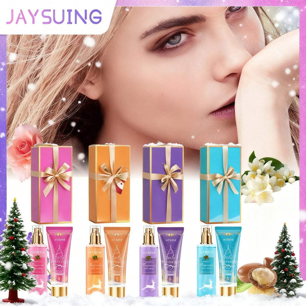 Christmas Gift Set Body Lotion Spray Festive Fragrance Moisturizing brightening Long Lasting Holiday Season Party Luxury Winter Zpaxo